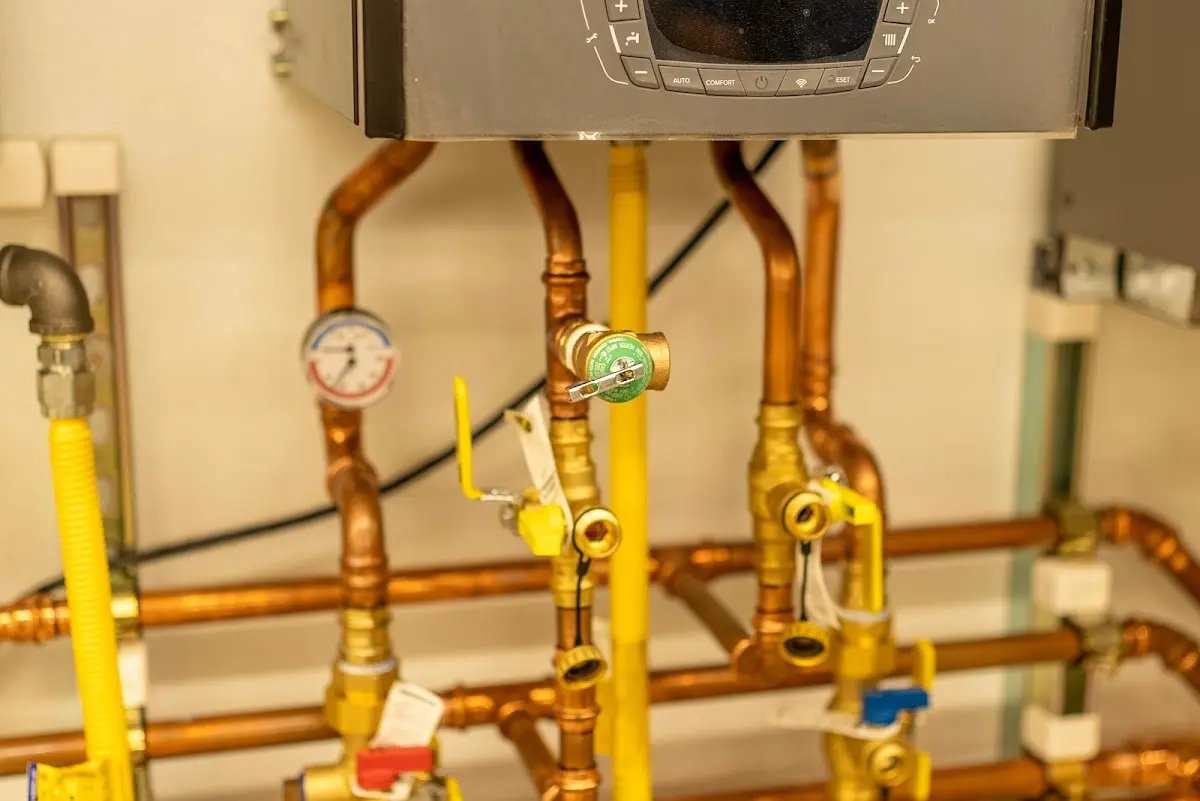 Licensed technician providing Water Heater Installation for a homeowner in Sioux Center